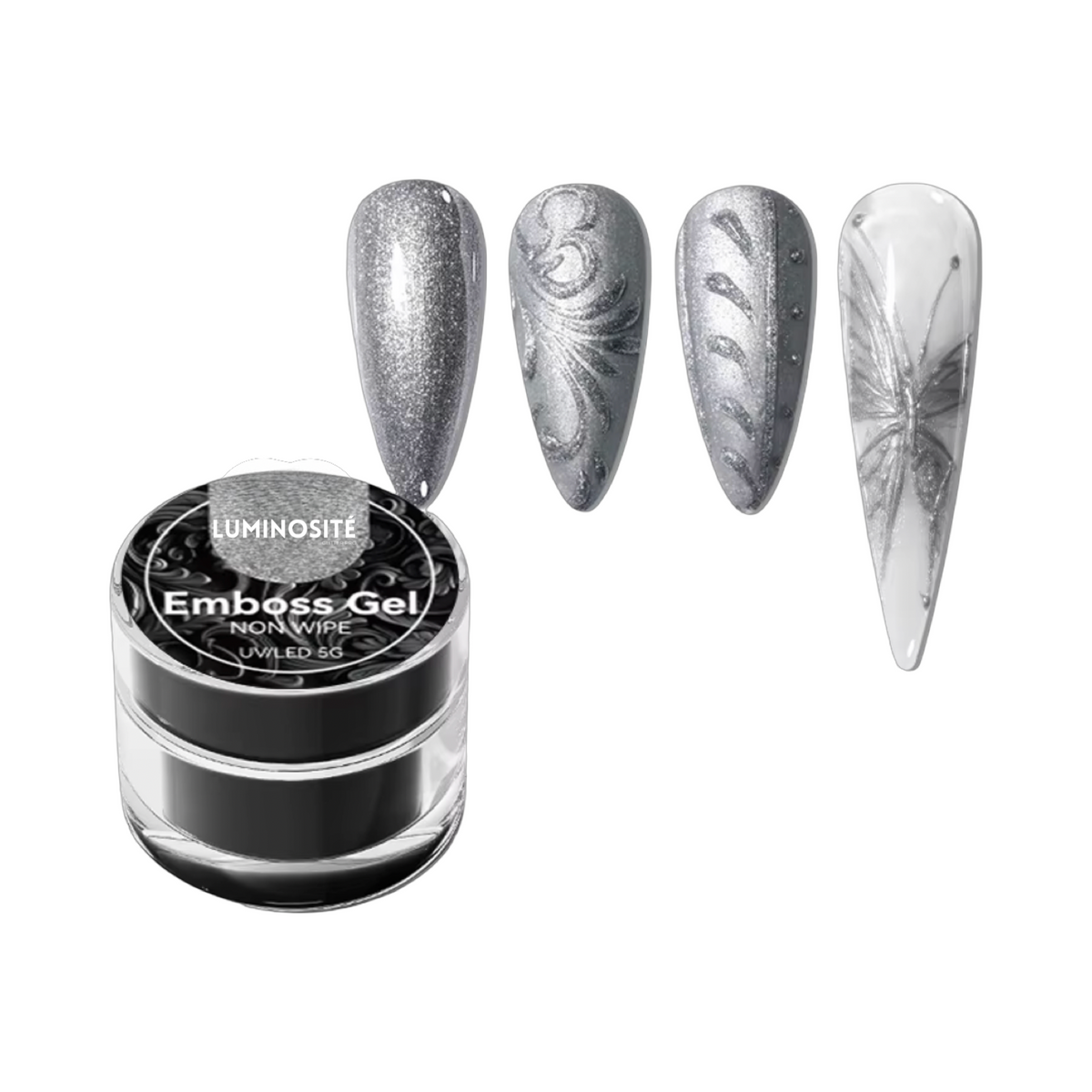 Emboss Silver #06