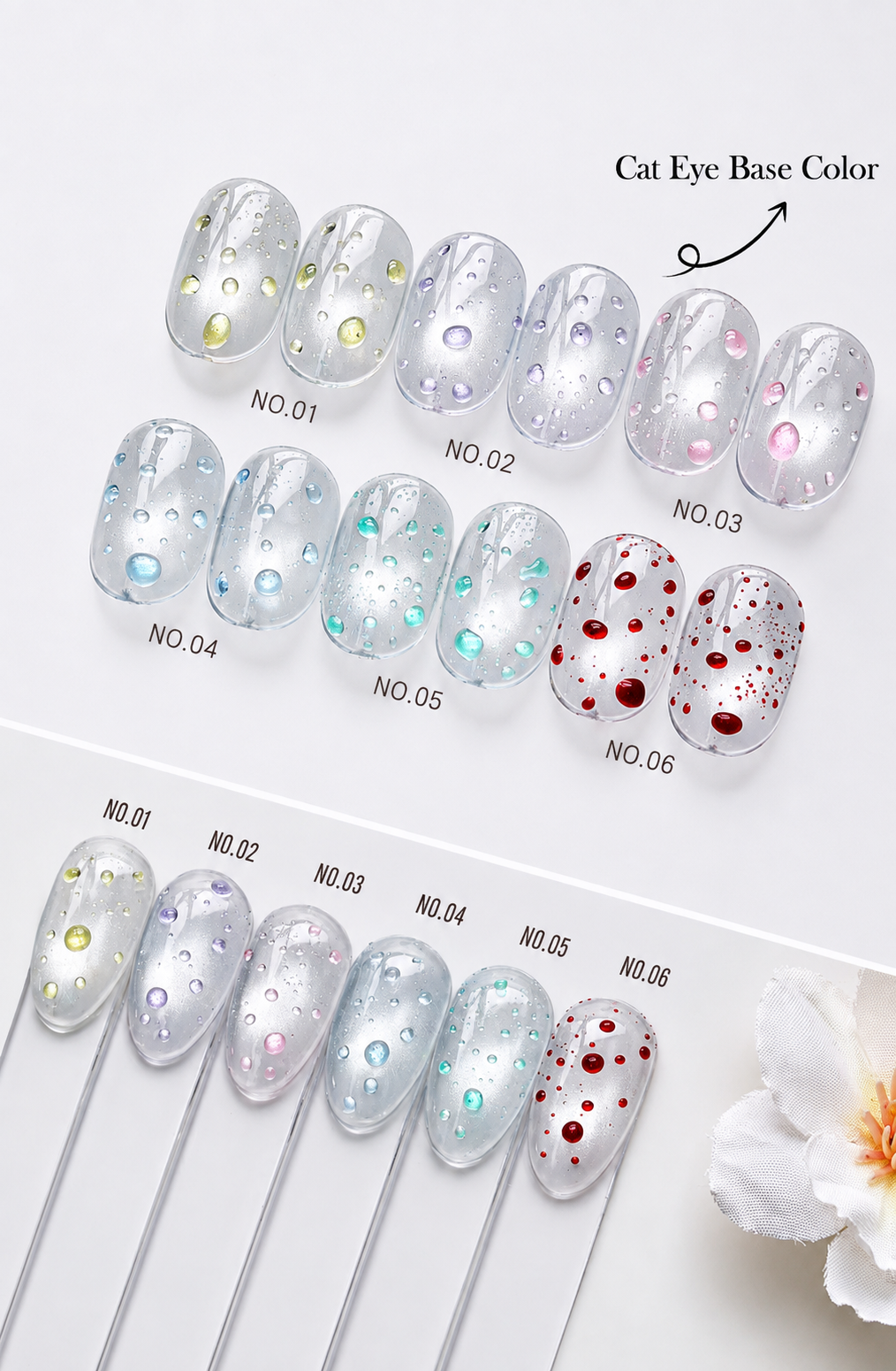 Water Drop Colors (6pc)