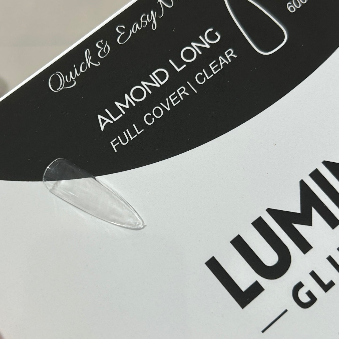 Almond Long Gel Tips