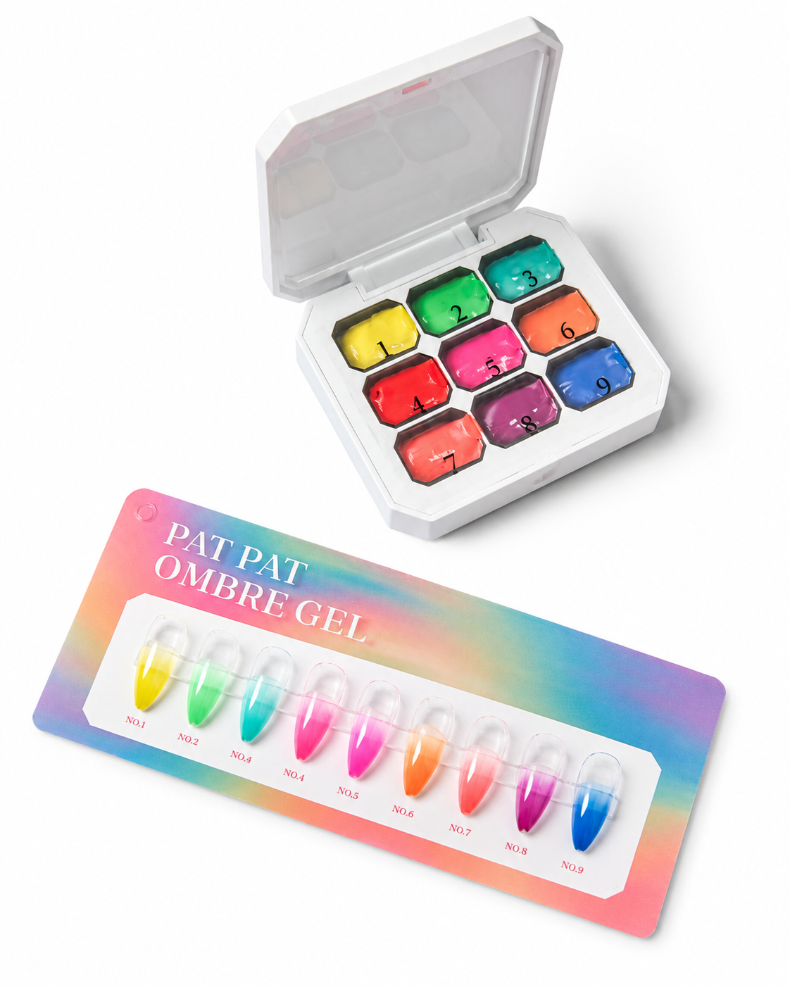 Paleta de Gel PatPat Ombre