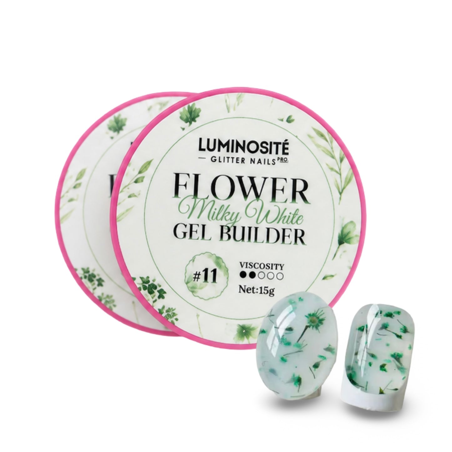 Builder Flower Milky Green 11