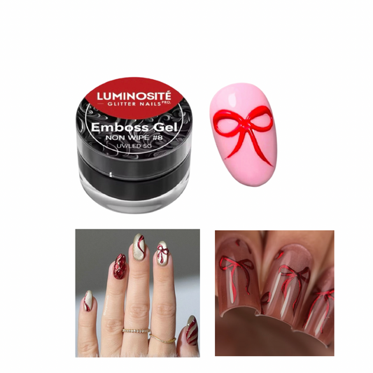 Emboss Gel Red