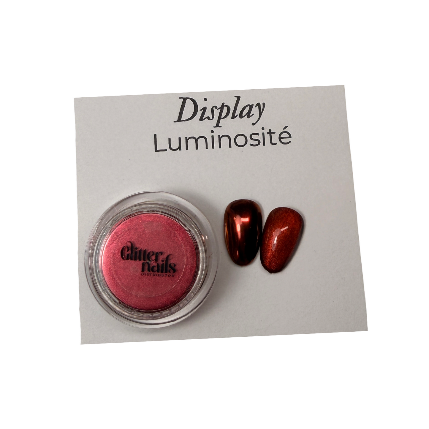 Chrome Red Cat Eye