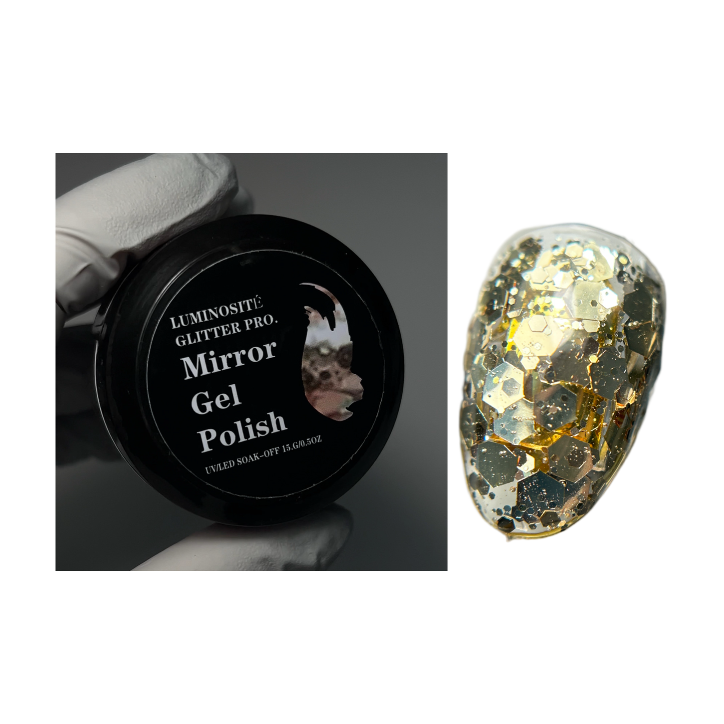 Mirror Gel Gold