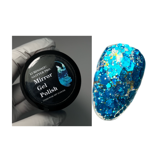 Mirror Gel Blue