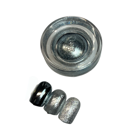 Cat Eye Chrome Silver SD58