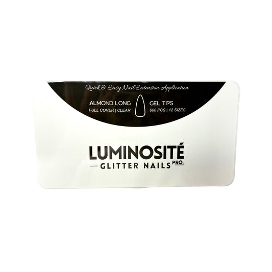 Almond Long Gel Tips