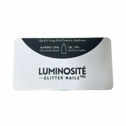 Almond Long Gel Tips