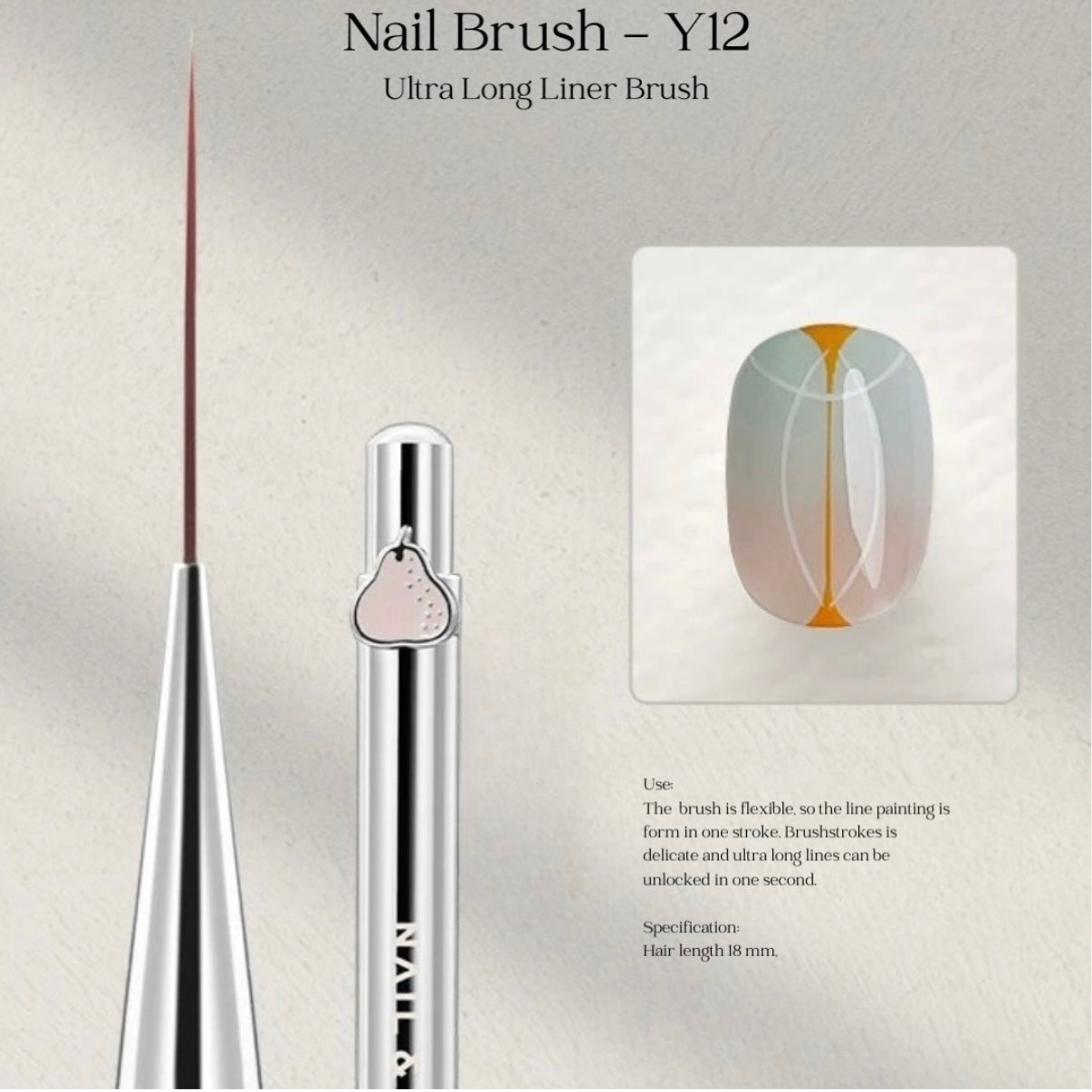 Ultra Long Liner Brush (Y12)