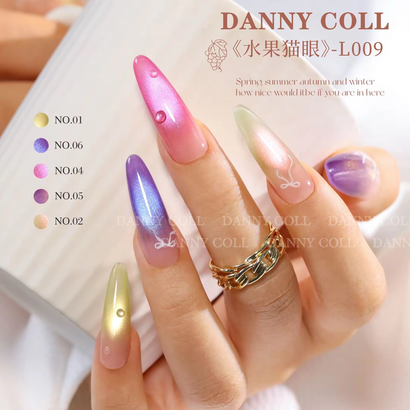 Glass Fruit Cat Eye Danny Coll