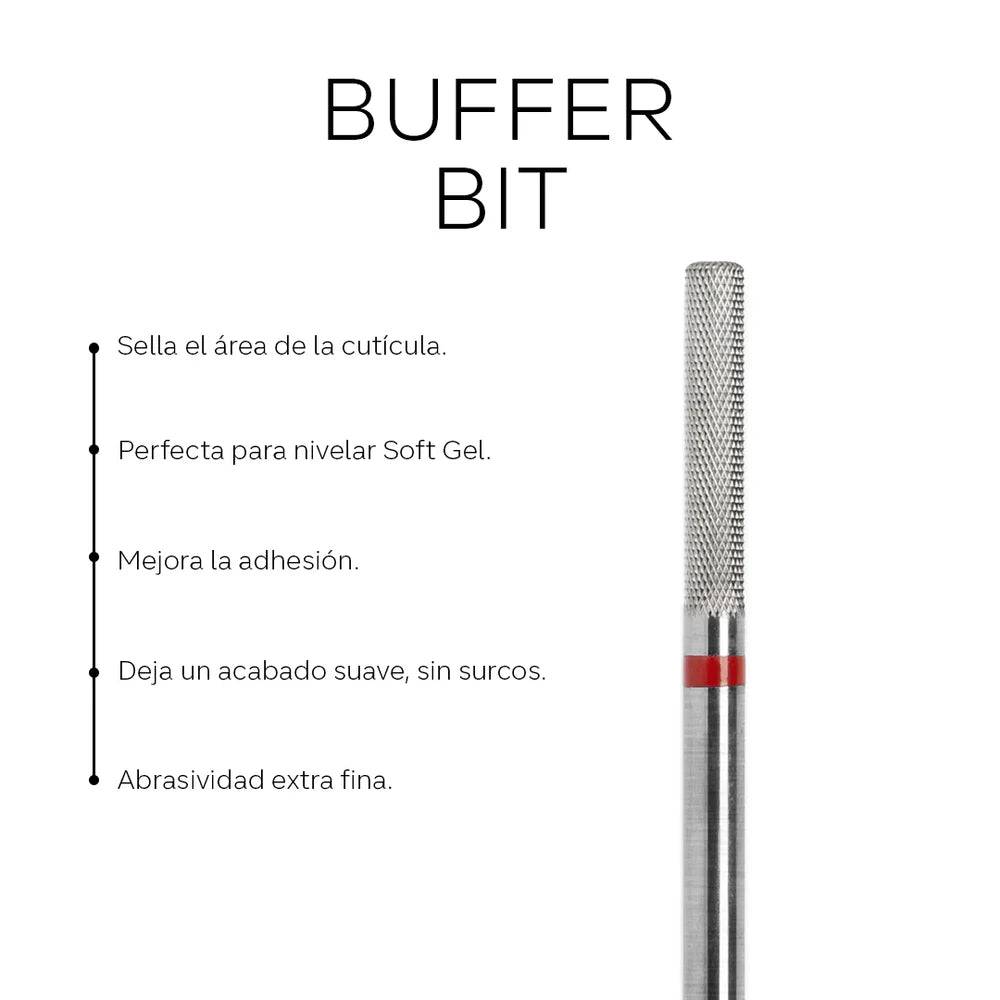 CARBIDE BUFFER BIT - RED