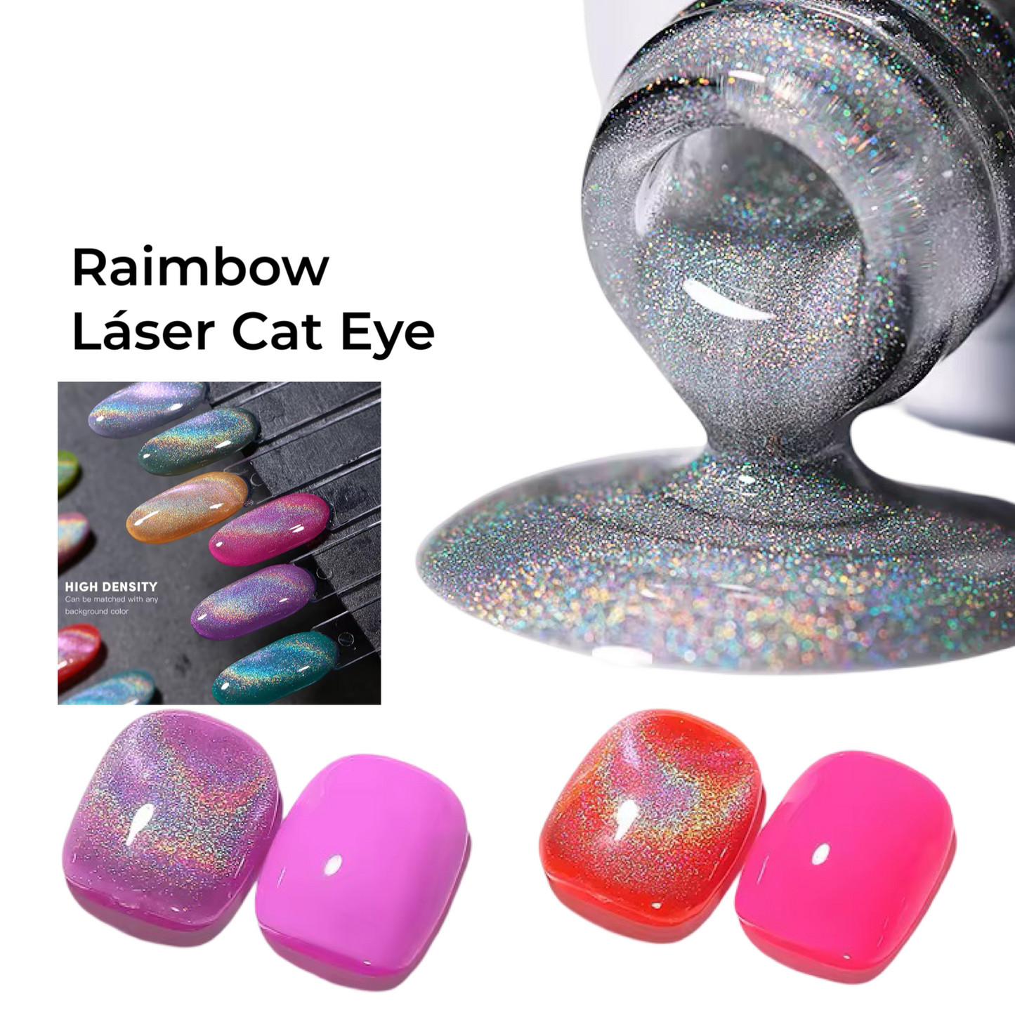 Raimbow Láser Cat Eye