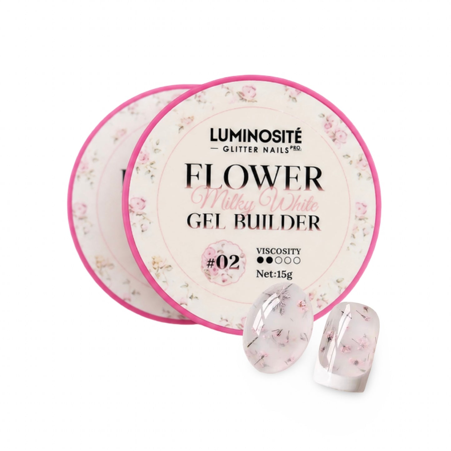 Builder Flower Milky Pink 02